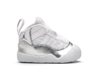 Jordan 11 Crib Bootie White Platinum (I)