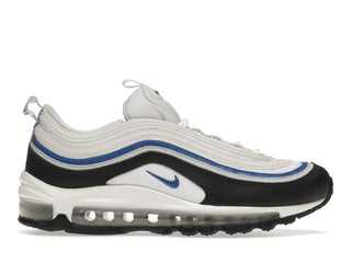 Nike Air Max 97 White Black Signal Blue - authentic Nike sneakers