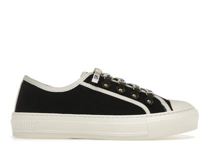 Dior Walk'N'Dior Low Top Black Canvas (Women's) - authentic Dior sneakers