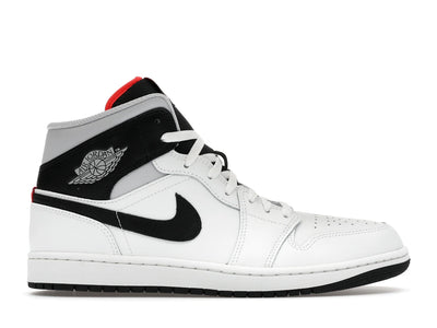 Jordan 1 Mid White Neutral Grey Infrared