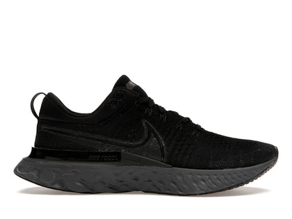 Nike React Infinity Run Flyknit 2 Black Iron Grey - authentic Nike sneakers