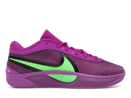 Nike Giannis Zoom Freak 6 Bold Berry Electric Green - authentic Nike sneakers