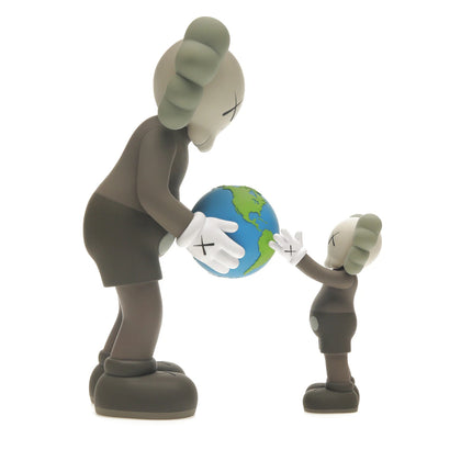 KAWS THE PROMISE Vinyl Figure Brown - authentic KAWS product