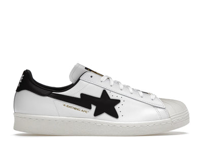 adidas Superstar 80s Bape White Black