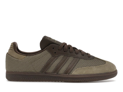 adidas Samba OG Orbit Green Cargo Brown - authentic adidas sneakers