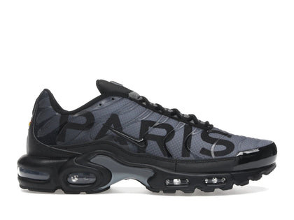 Nike Air Max Plus PSG Paris Saint-Germain Black Particle Grey - authentic Nike sneakers