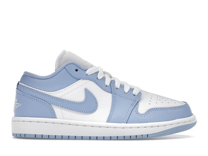 Jordan 1 Low White Aluminum (Women's) - authentic Jordan sneakers