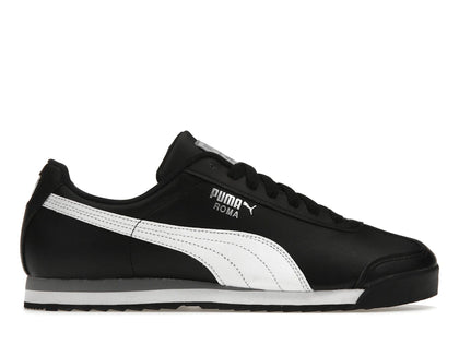 Puma Roma Basic Black-White-Puma Silver - authentic Puma sneakers