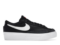Nike Blazer Low Platform Black White (Women's)