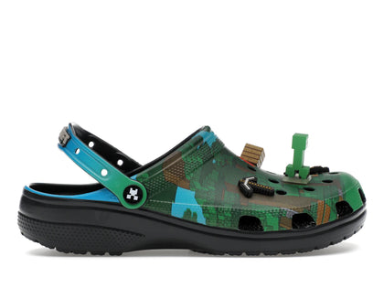 Crocs Classic Clog Minecraft Dark Forest - authentic Crocs sneakers