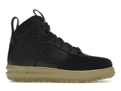 Nike Air Force 1 Duckboot Black Neutral Olive - authentic Nike sneakers