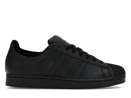 adidas Superstar II Triple Black - authentic adidas sneakers