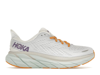 Hoka One One Clifton 8 Blanc De Blanc Purple Seafoam (Women's) - authentic Hoka One One sneakers