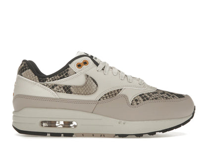 Nike Air Max 1 Snakeskin Light Orewood Brown (Women's) - authentic Nike sneakers