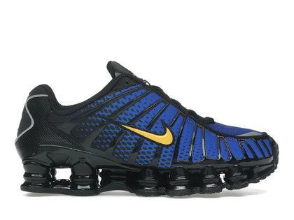 Nike Shox TL Black Lyon Blue Varsity Maize - authentic Nike sneakers