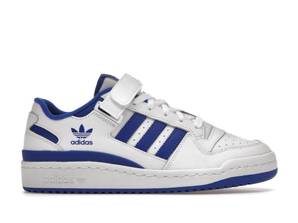 adidas Forum Low White Royal Blue (Youth) - authentic adidas sneakers