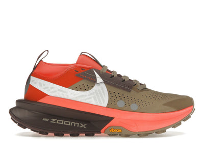 Nike ZoomX Zegama 2 Khaki Hyper Crimson Burgundy Crush White