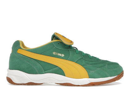 Puma King Indoor Archive Green Yellow Sizzle - authentic Puma sneakers