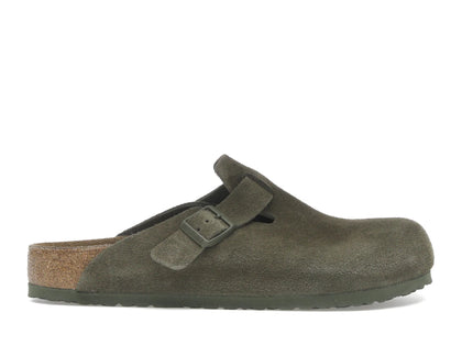 Birkenstock Boston Suede Thyme - authentic Birkenstock sneakers