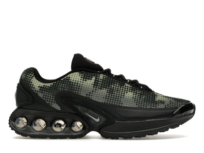 Nike Air Max Dn Black Olive Aura Medium Olive Metallic Silver - authentic Nike sneakers