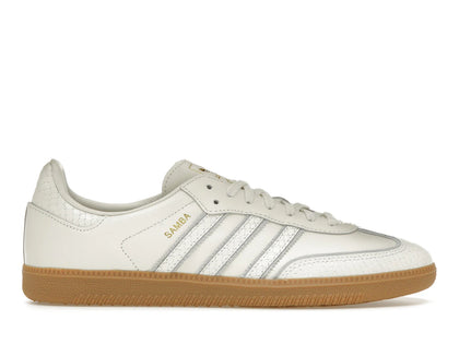 adidas Samba Core White Snakeskin - authentic adidas sneakers