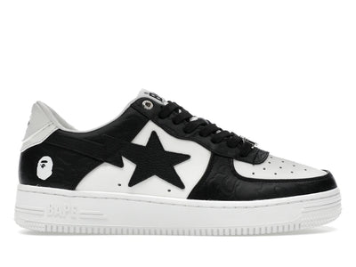 A Bathing Ape Bape Sta #4 Linecamo White Black