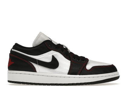 Jordan 1 Low SE Utility White Black Gym Red (Women's) - authentic Jordan sneakers