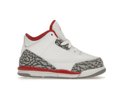 Jordan 3 Retro Cardinal (TD) - authentic Jordan sneakers