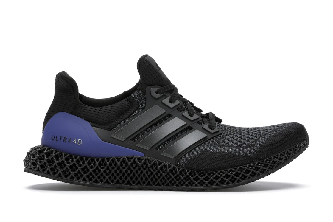 adidas Ultra 4D Schwarz Lila - vue 360