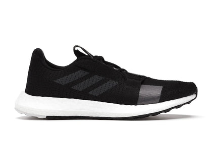 adidas Senseboost Go Core Black Grey - authentic adidas sneakers