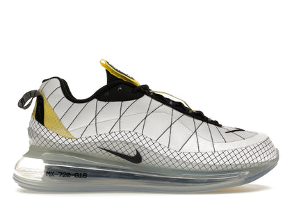 Nike Air MX 720 818 White Black Maize - authentic Nike sneakers