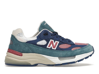 New Balance 992 Blue Teal Rose - authentic New Balance sneakers