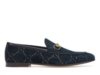 Gucci Jordaan GG Loafer Blue Velvet