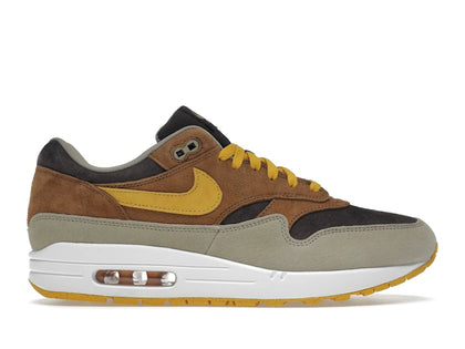 Nike Air Max 1 PRM Duck Pecan Yellow Ochre - authentic Nike sneakers