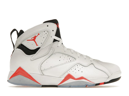 Jordan 7 Retro White Infrared - authentic Jordan sneakers