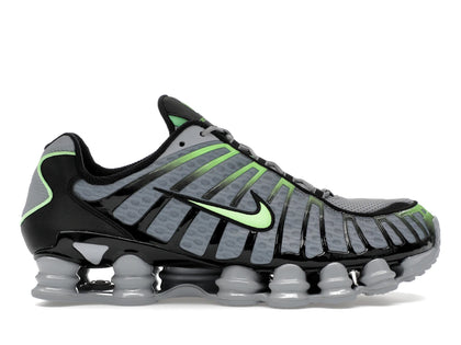 Nike Shox TL Wolf Grey Lime Blast - authentic Nike sneakers