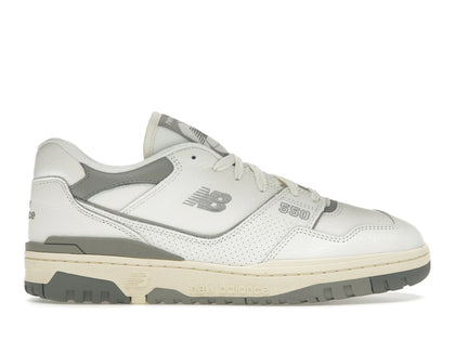New Balance 550 Away Grey Mini Logo - authentic New Balance sneakers