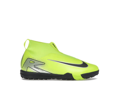 Nike Mercurial Superfly 10 Academy TF Volt Black (GS) - authentic Nike sneakers