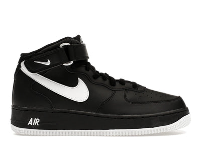 Nike Air Force 1 Mid '07 Black White Sole