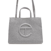 Telfar x UGG Fleece-Einkaufstasche, mittelgrau meliert