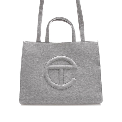 Telfar x UGG Fleece-Einkaufstasche, mittelgrau meliert