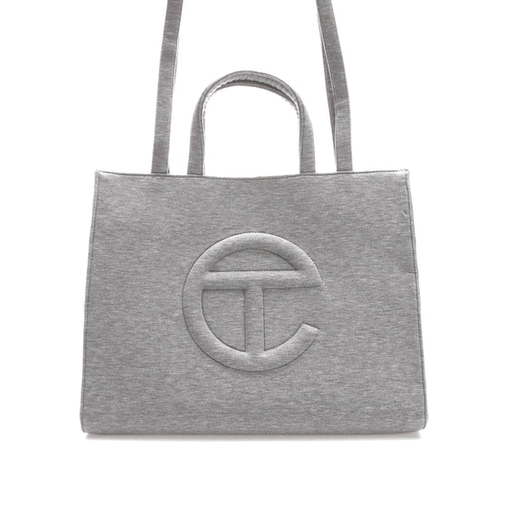 Telfar x UGG Fleece Shopping Bag Medium Heather Grey