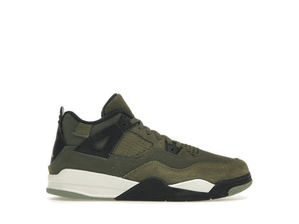Jordan 4 Retro SE Craft Medium Olive (PS) - authentic Jordan sneakers