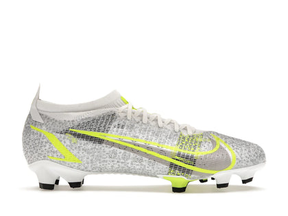 Nike Mercurial Vapor 14 Pro FG Metallic Silver Volt - authentic Nike sneakers