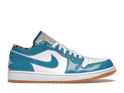 Jordan 1 Low SE Barcelona Cyber Teal - authentic Jordan sneakers