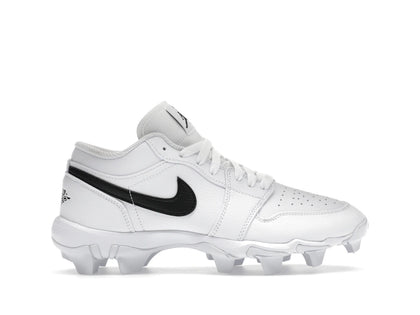 Jordan 1 Low Cleat White Black (GS) - authentic Jordan sneakers