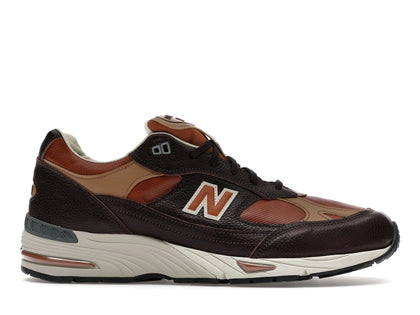 New Balance 991 MiUK Chocolate Plum - authentic New Balance sneakers