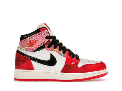 Jordan 1 Retro High OG Spider-Man Across the Spider-Verse (GS) - authentic Jordan sneakers