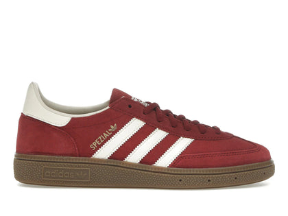 adidas Handball Spezial Burgundy Crew White - authentic adidas sneakers