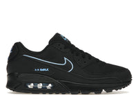 Nike Air Max 90 Schwarz Universitätsblau